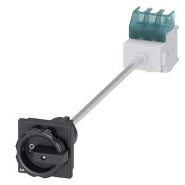 Circuit breakers   Black 3-pin 16 mm² 25 A  690 V AC  Siemens 3LD21130TK51