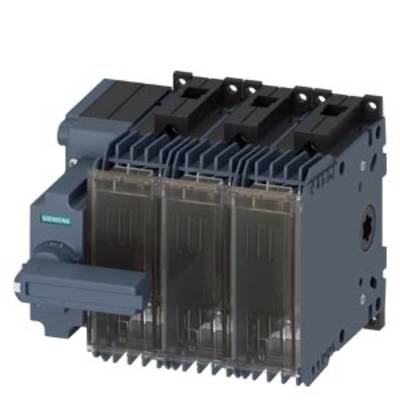 A four-pole Siemens performance circuit breaker, grey and compact, with a visible handle, suitable for industrial applications.