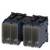 A three-phase touch protection unit made of black plastic with a transparent cover, protecting electrical components.