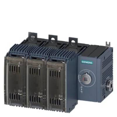 A Siemens contactor with multiple black switching chambers. It is used for controlling electrical circuits in industrial applications.