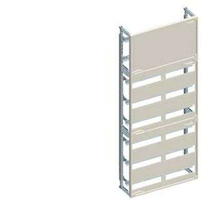 Metal shelving unit with four beige shelves, suitable for storage in industrial or commercial environments.