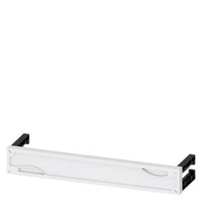 A white, rectangular ventilation grille with side handles. Used for ventilation or as a cover for ventilation shafts.