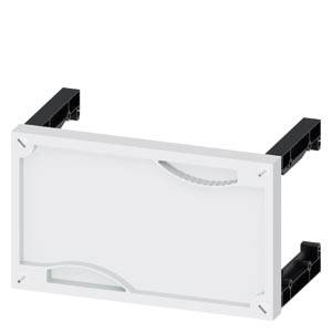A rectangular plastic enclosure with open ends and visible joining seams, potentially used for electronic devices.