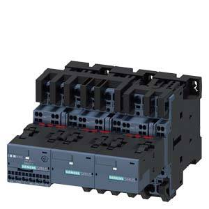 'Siemens Sirius 3RU5 overload relay' shown in a grey housing, suitable for protection and control in electrical switchboards.