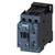 A Siemens electric contactor, Sirius model, shown in a grey and black configuration for industrial applications.