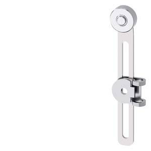 Metal sliding door wheel with mounting bracket, for attachment to a rail. Suitable for modern sliding door systems.