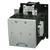 A black and grey electromechanical contactor for industrial applications, with three poles and screw terminals.