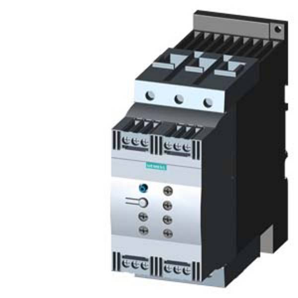 Siemens 3RW4046-1BB04 3RW40461BB04 Soft starter Motor power at 400 V 45 kW 480 V Nominal current 80 A