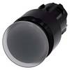 Siemens 3SU10011AA700AA0 3SU1001-1AA70-0AA0 Mushroom head pushbutton latch (Ø x H) 30 mm x 30 mm IP66, IP67, IP69/IP69K 1 pc(s) Piece