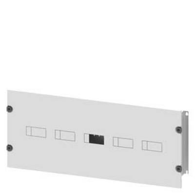 Front panel with several rectangular openings, possibly for connections or switches in a technical device.