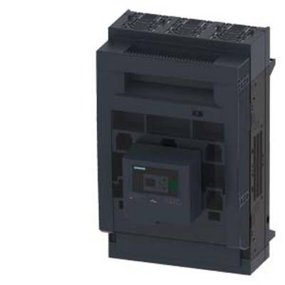 A black electrical device with a display and controls on the front, possibly a circuit breaker.