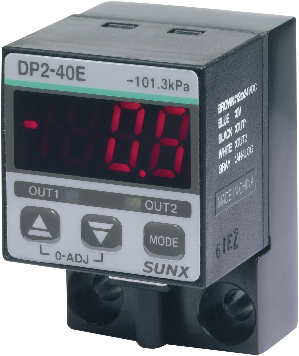 Panasonic DP242E Digital Pressure Sensor 0 - 10 bar 12 - 24 V DC ...