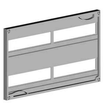 Metal mesh with rectangular openings, suitable as a ventilation grille or cover.