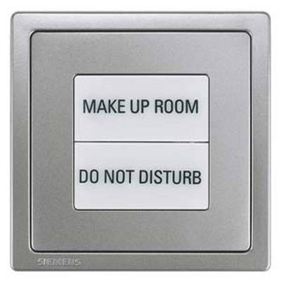 Light switch with two options: 'SERVICE ROOM' and 'DO NOT DISTURB'.