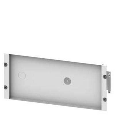 A rectangular technical enclosure with side mounting points and central openings for cables or connections.
