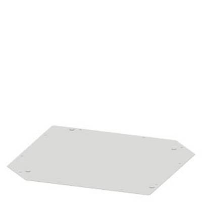 A rectangular metal plate with several small holes around the edges, likely suitable for mounting.