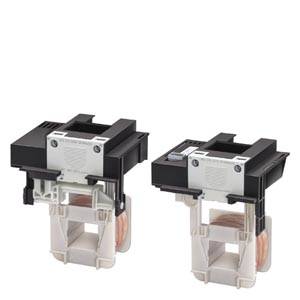 Two black and grey electronic components with cable connections. They are positioned side by side and appear to be identical.