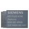 A grey Siemens key plug with the inscription 'KEY-PLUG W740 iFeatures' and model number '6GK5 907-4PA00'.
