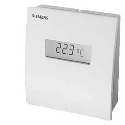 A white Siemens thermostat displays 22.3 degrees Celsius on a digital display.