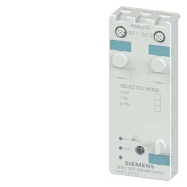 Siemens 3RK1107-2BQ40-0AA3 PLC I/O module