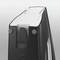 A closed plug adapter in black and white, suitable for various socket types.