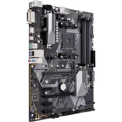 A black motherboard with multiple expansion slots, connectors, and heatsinks, suitable for building a computer system.