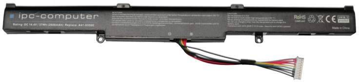 ipc-computer Laptop battery A41-X550E 37Wh Replace 14.4 V 2600 mAh Asus