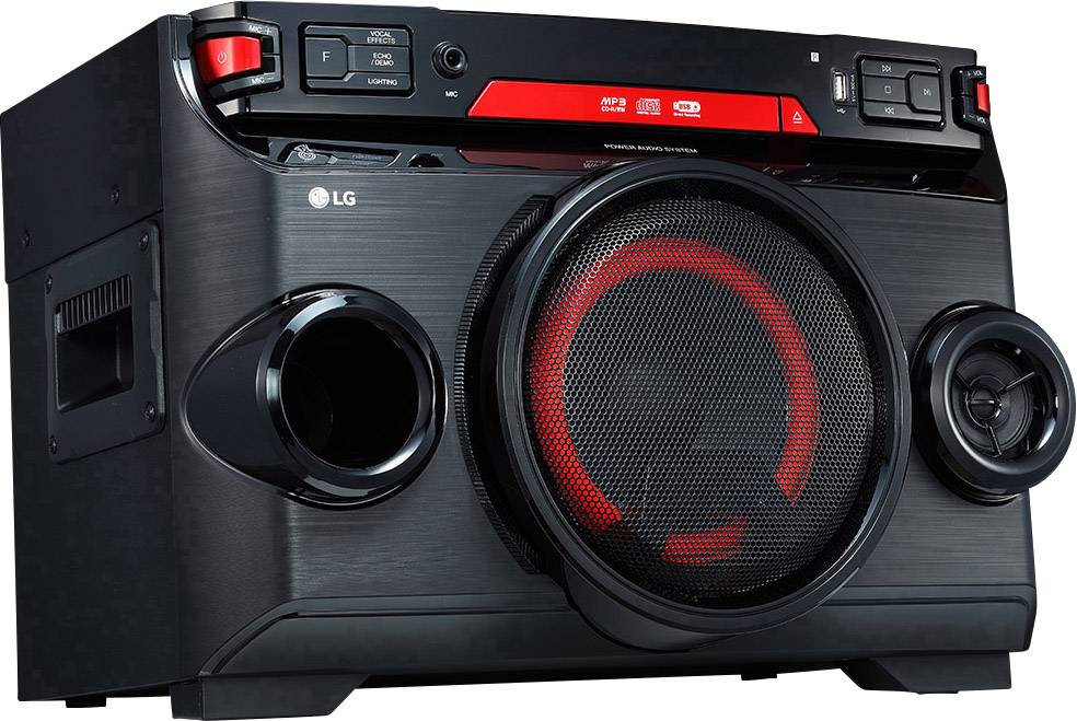 lg ok45 220 w bluetooth party speaker