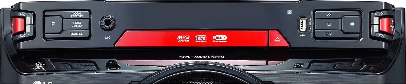 lg ok45 220 w bluetooth party speaker