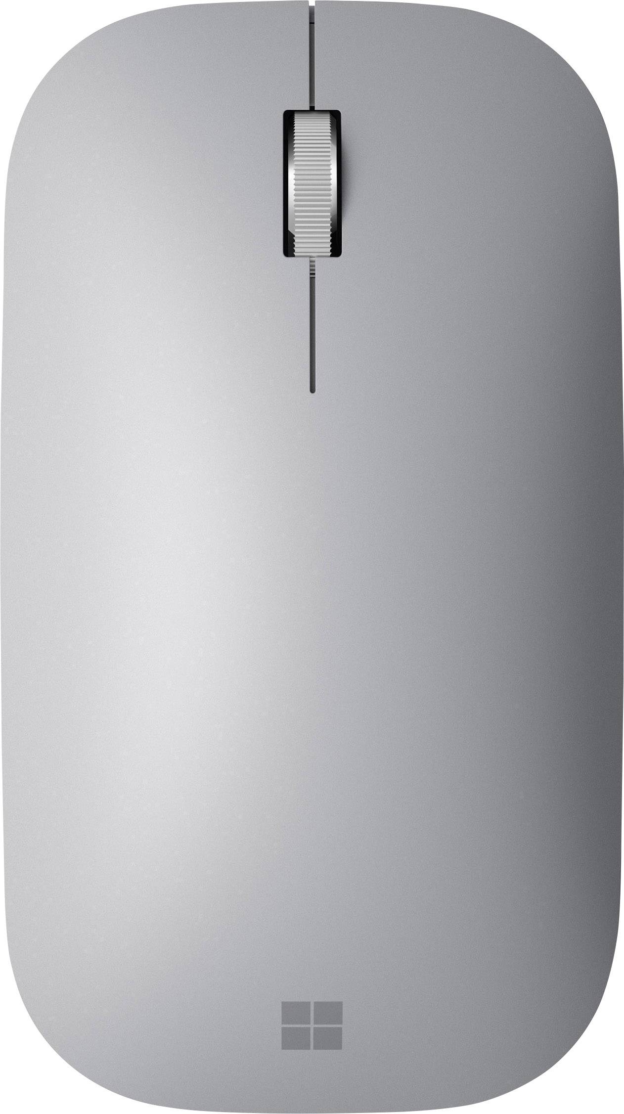Microsoft Surface Mobile Mouse Mouse Bluetooth® BlueTrack Platinum grey 4 Buttons Built-in scroll wheel-2
