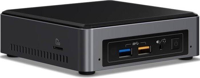 Intel BOXNUC7I3BNK Barebone incl CPU Intel Core i3 i3-7100U 2 x 2.4 GHz