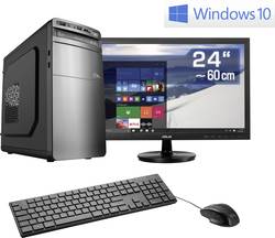 Csl Computer Sprint N40060 Midi Tower Pc Incl Monitor 61 Cm 24 Inch Eec B A F Amd A10 A10 9700 8 Gb 2 Tb Hdd 24 Conrad Com