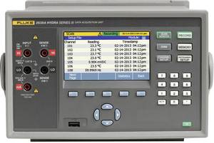 Fluke Calibration 4410407 2638A/60 240 Multi-channel data logger  Unit of measurement Voltage, Amperage, Temperature, Resistance -270 up to 2315 °C    0.1 up to 300 V 0.1 up to 100 mA
