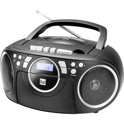 Dual P 70 Radio CD player FM AUX, CD, Tape   Black