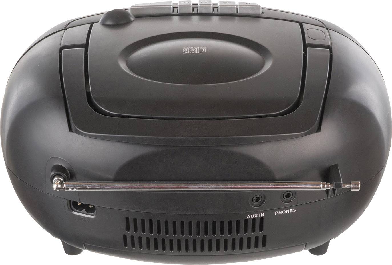 Dual P 70 Radio CD player FM AUX, CD, Tape Black-4
