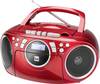 Dual P 70 Radio CD player FM AUX, CD, Tape Red