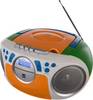 Dual P 70 Radio CD player FM AUX, CD, Tape Multi-coloured