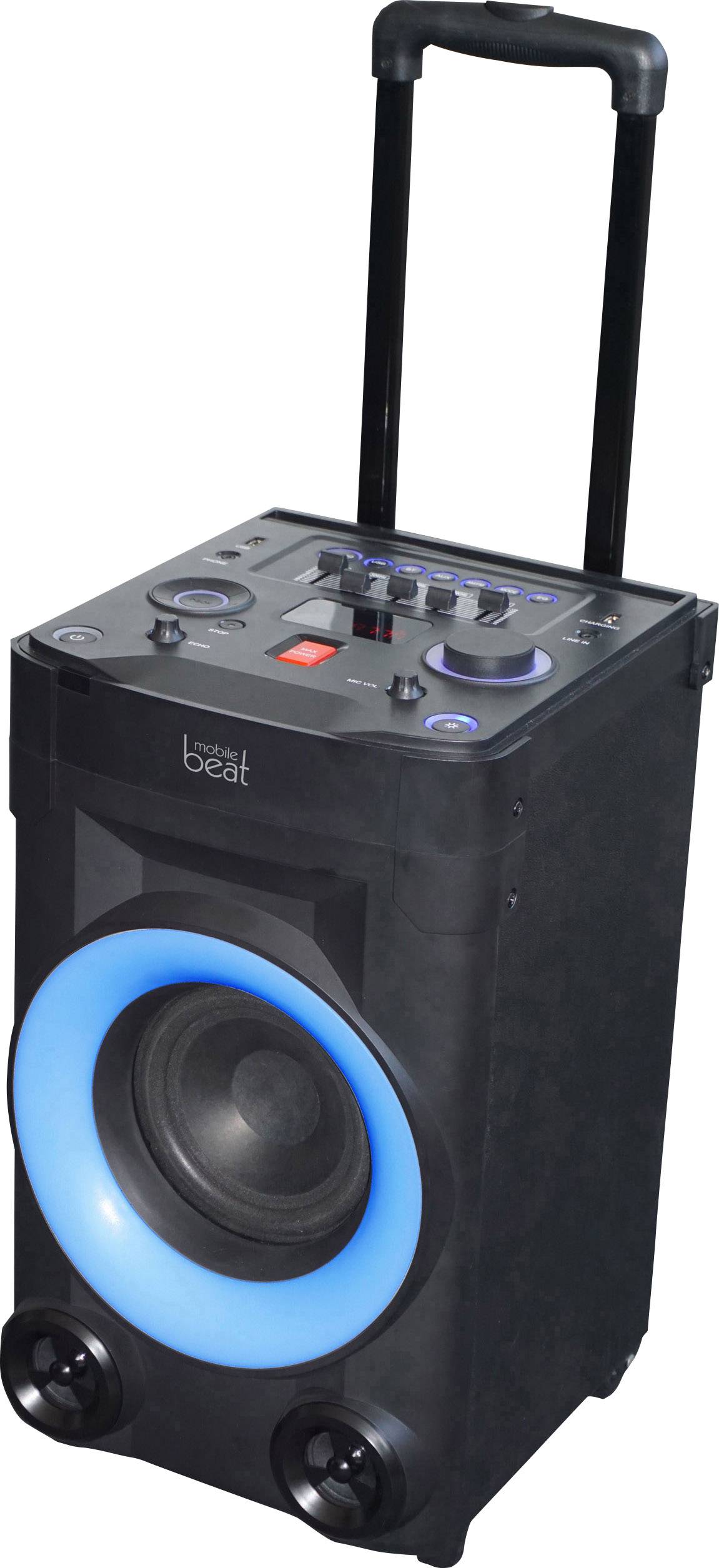 Mobile Beat DJ88 Party speaker rechargeable, mains-powered 1 pc(s)