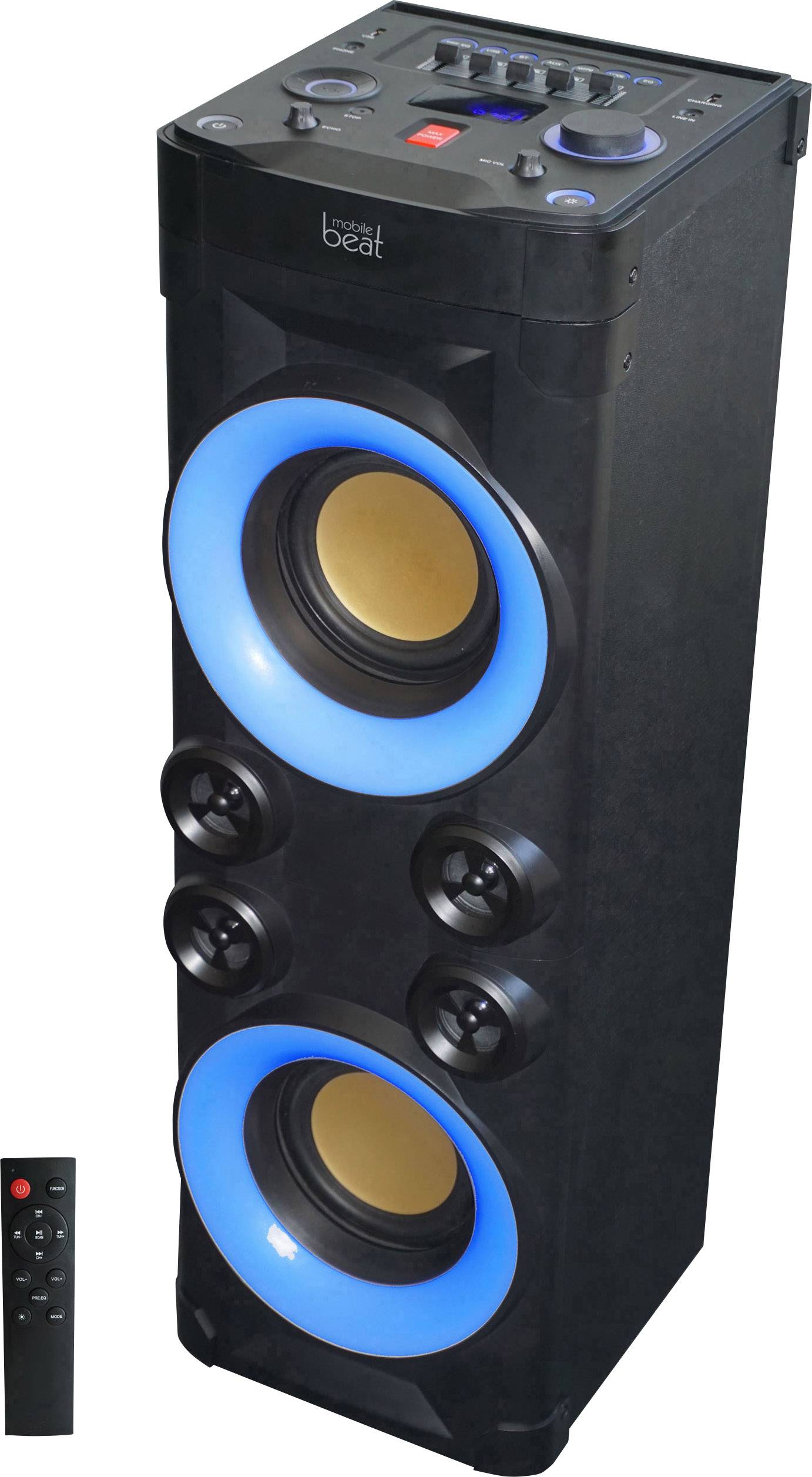 Silva Schneider DJ200BT Party speaker mains-powered 1 pc(s)