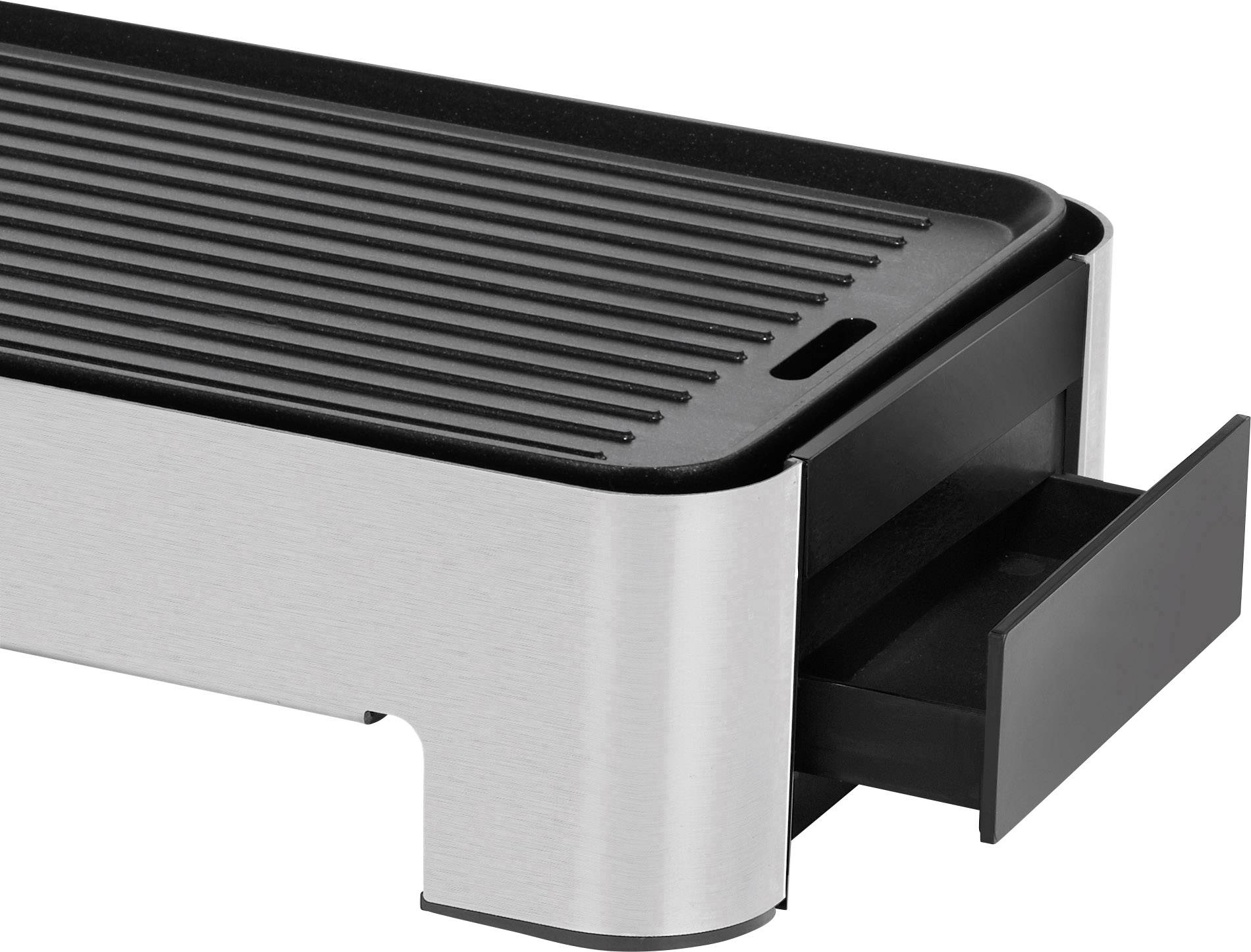WMF 0415170011 Electric Table grill with manual temperature settings Black, Silver