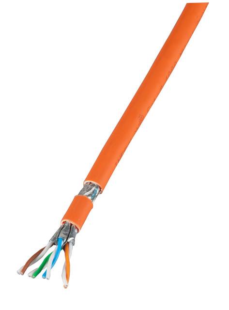 EFB Elektronik CO99980.500-CPR Network cable CAT 7 S/FTP 4 x 2 x 0.26 mm² Orange 500 m