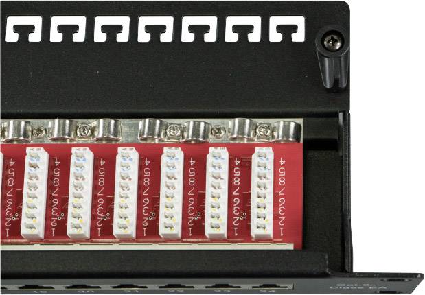 EFB Elektronik 37666SW.1M 24 ports Network patch panel CAT 6A 1 U Equipped-1