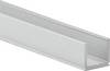 Galaxy Profiles 8101060 U-section rail Aluminium (L x W x H) 2000 x 7 x 8 mm 1 pc(s)