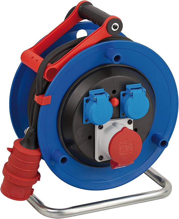Brennenstuhl 1182720 Cable reel 30.00 m Black CEE plug (3-pin, 16 A)