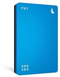 Angelbird SSD2go PKT External SSD hard drive 512 GB Blue USB-C™ USB 3.1