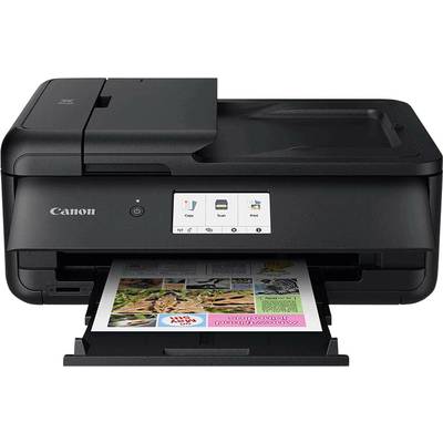 Canon PIXMA TS9550 Multifunction printer Inkjet Colour A3 Printer, scanner, copier LAN, Wi-Fi, Bluetooth, Duplex, ADF-9
