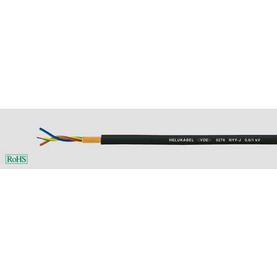 Helukabel 32061-50 Earth cable NYY-J 5 G 4 mm² Black 50 m