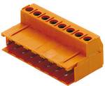 Pcb connector, swallow tails for attachment blocks, 5.08 mm, number of poles: 12, orange, Box