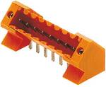 Pcb connector, Flange, THT solder connection, 3.50 mm, number of poles: 2, 135°, 3.2 mm, tin-plated, orange, Box