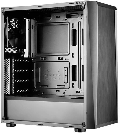 Cougar Mx340 Midi Tower Pc Casing Game Console Casing Black Built In Fan Window Dust Filter Conrad Com